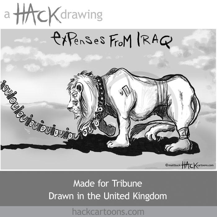 UK politicians expenses claims © Matt Buck Hack cartoons for Tribune 