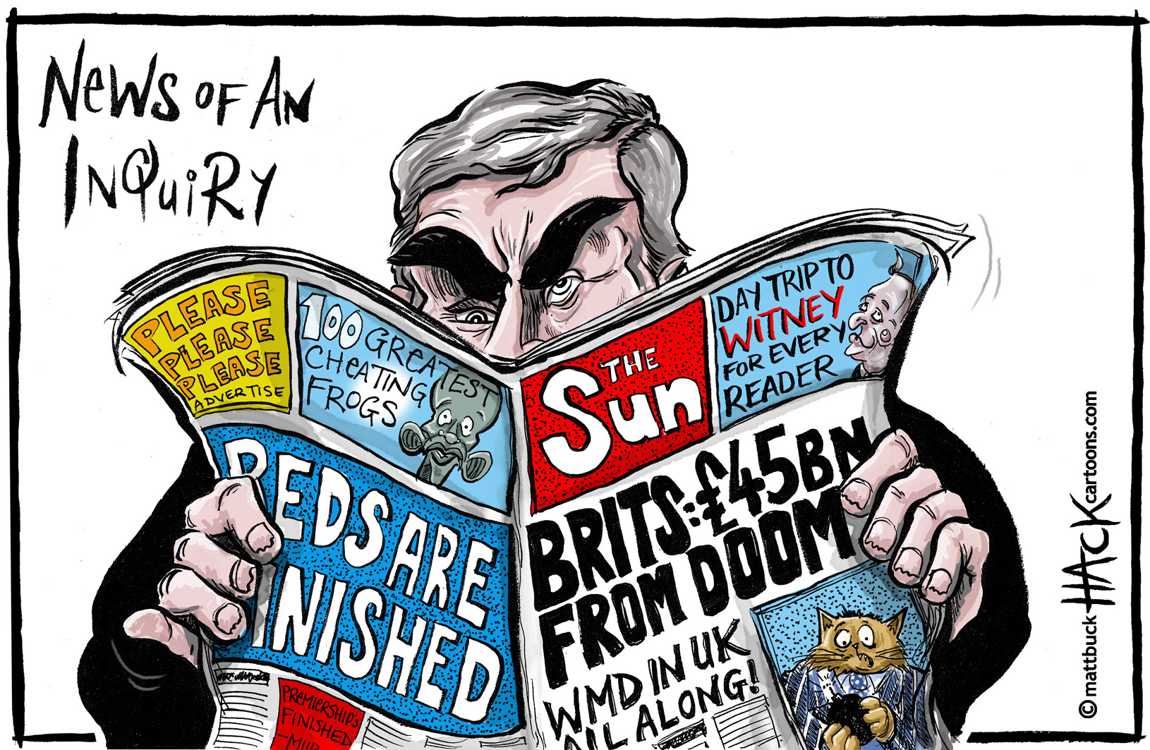Cartoon Newspapers And Full Disclosure Read ‘all About It