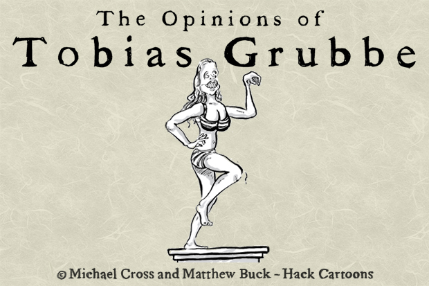 The Opinions of Tobias Grubbe 5th July 1710 - animated cartoon ©Michael cross and Matthew Buck Hack Cartoons