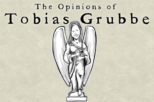 Tobias Grubbe animated political cartoon 2nd August 2010 © Matthew Buck and Michael Cross