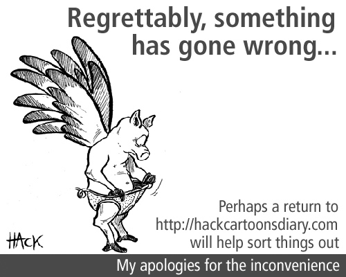 404 page © Matthew Buck Hack Cartoons