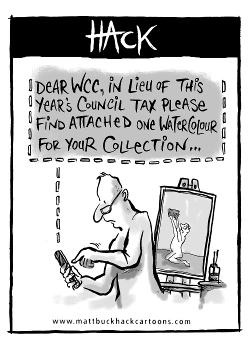 Cartoon_Council_Tax_Payments–©–Matthew Buck_hack_cartoons_for_Hampshire_Chronicle