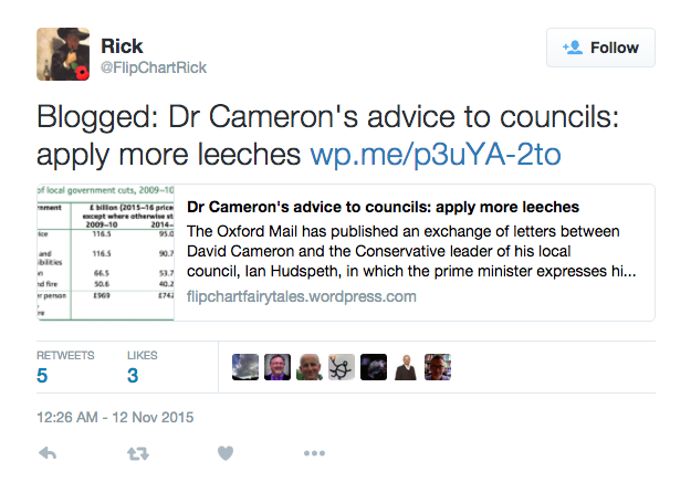 Mr cameron's leeches and the local authorities at Matt Buck Hack Cartoons