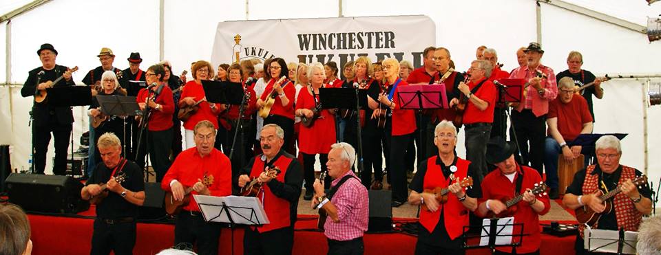 Winchester Ukulele festival 2016 - Winchester Uke Jam at play