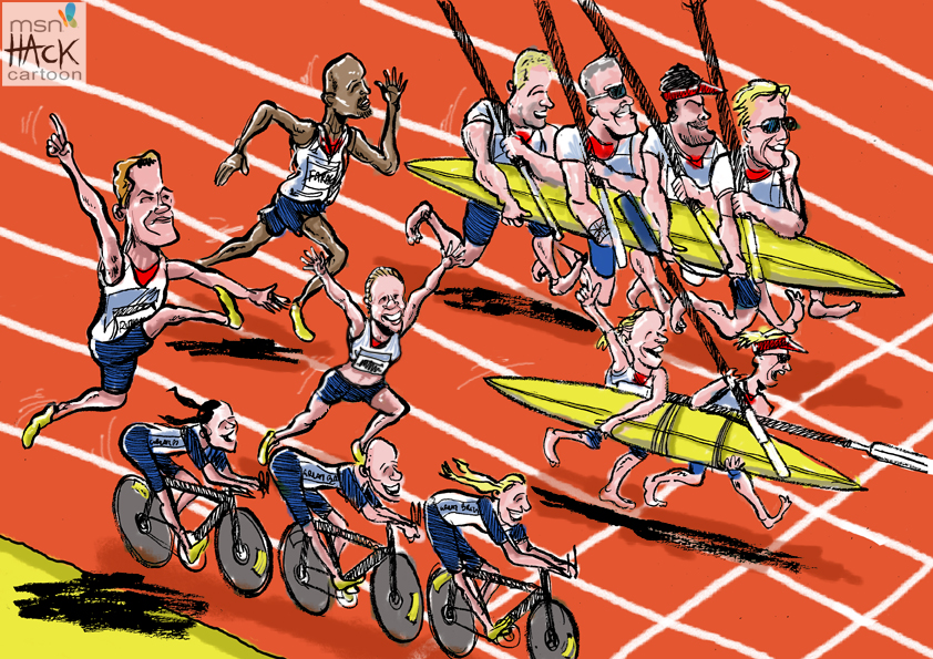 Cartoon: The golden games