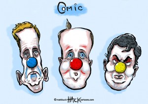 Cartoon: Comic Relief Red Nose Day © Matthew Buck Hack Cartoons